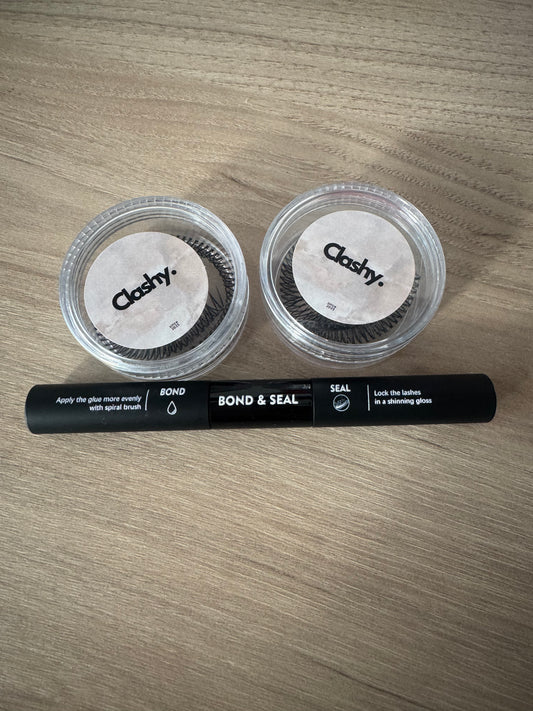Bundelkorting wimpers 2x & bond